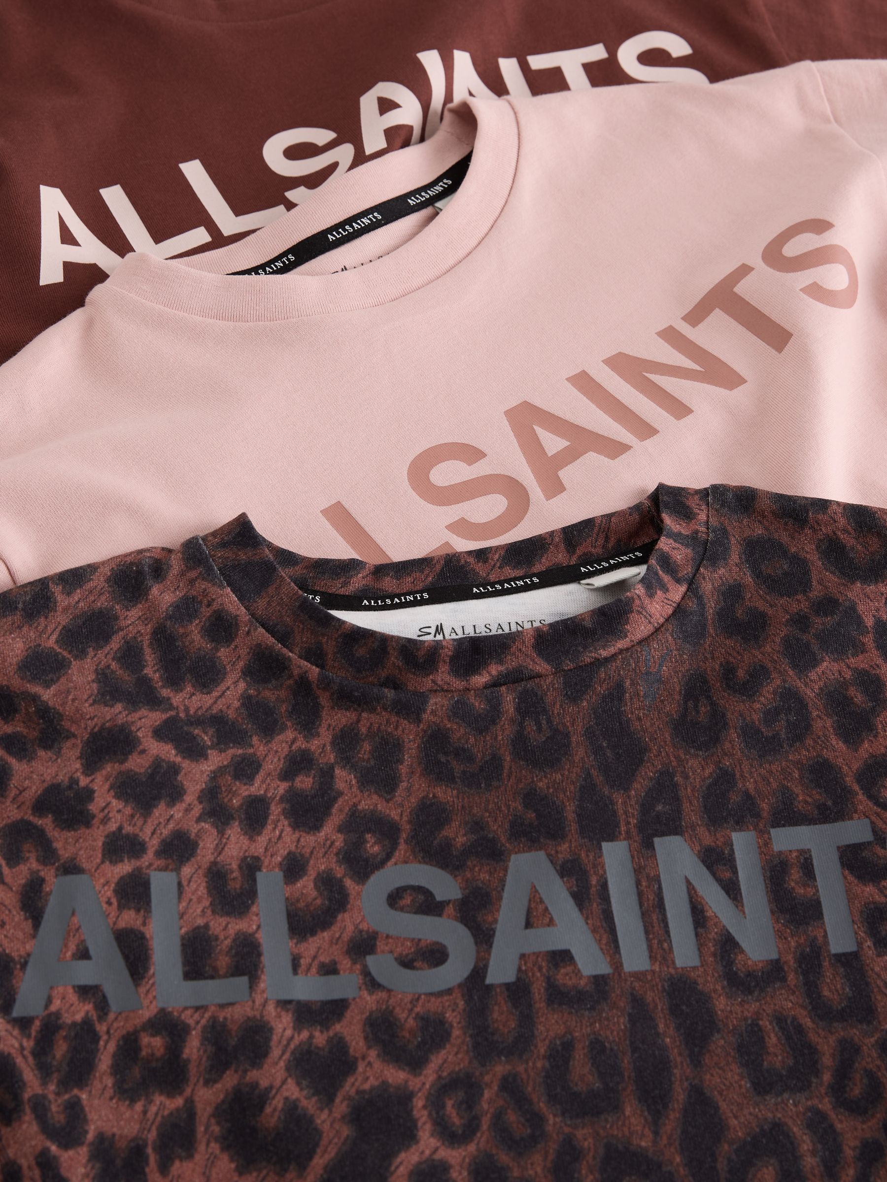 Dsiney Kidz - smALLSAINTS Leopard Block Logo T-Shirts 3 Pack image 7