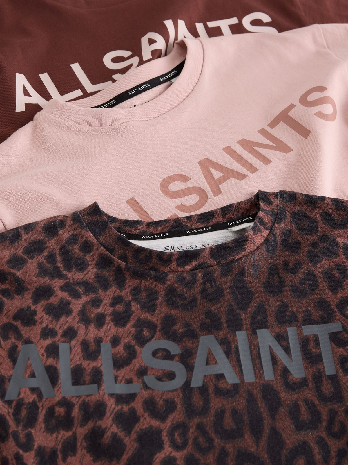 Dsiney Kidz - smALLSAINTS Leopard Block Logo T-Shirts 3 Pack image 7