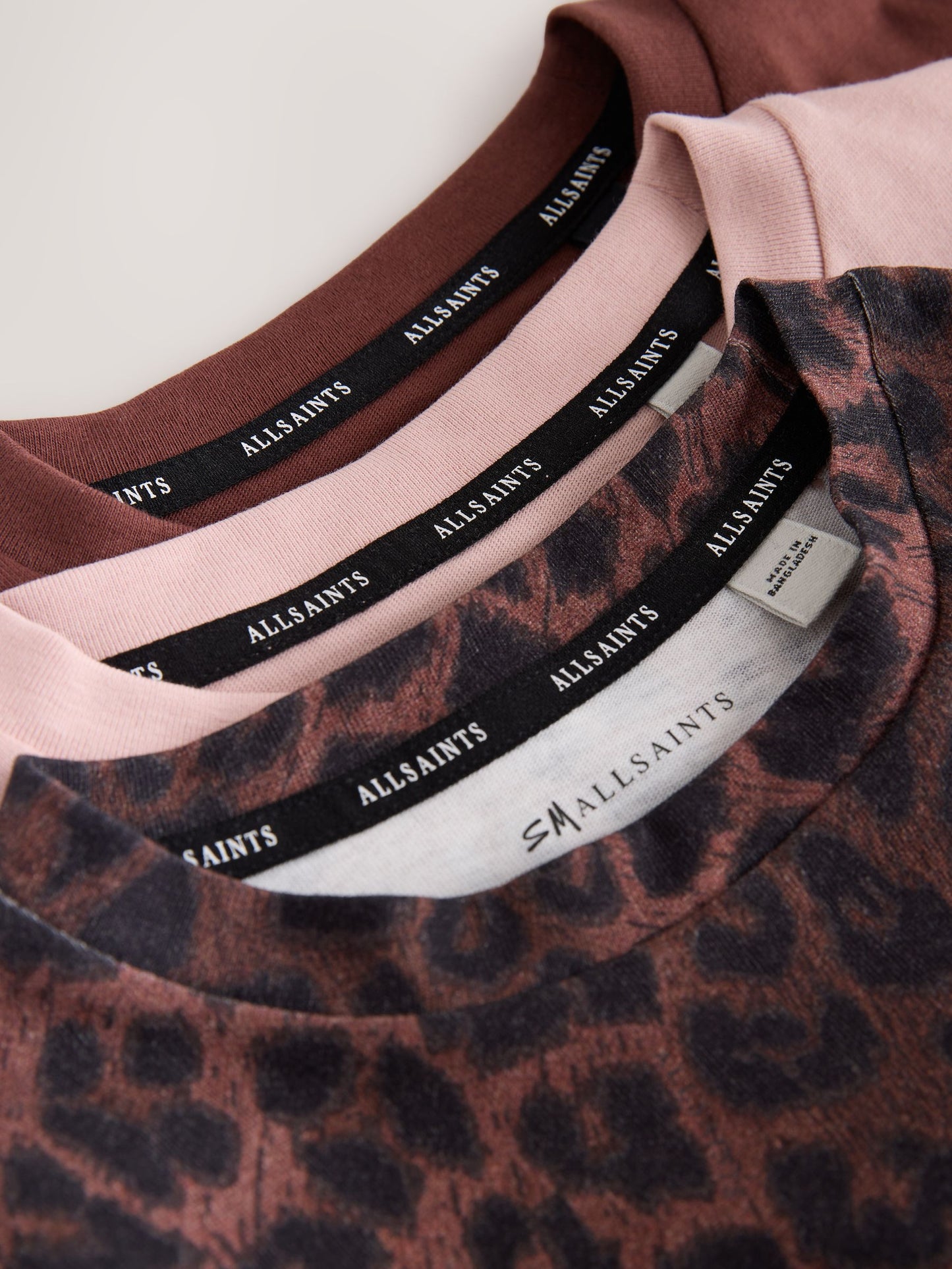 Dsiney Kidz - smALLSAINTS Leopard Block Logo T-Shirts 3 Pack image 9