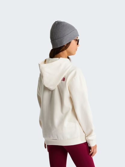 Dsiney Kidz - The North Face White Kids Campshire Full Zip Hooded Fleece image 2