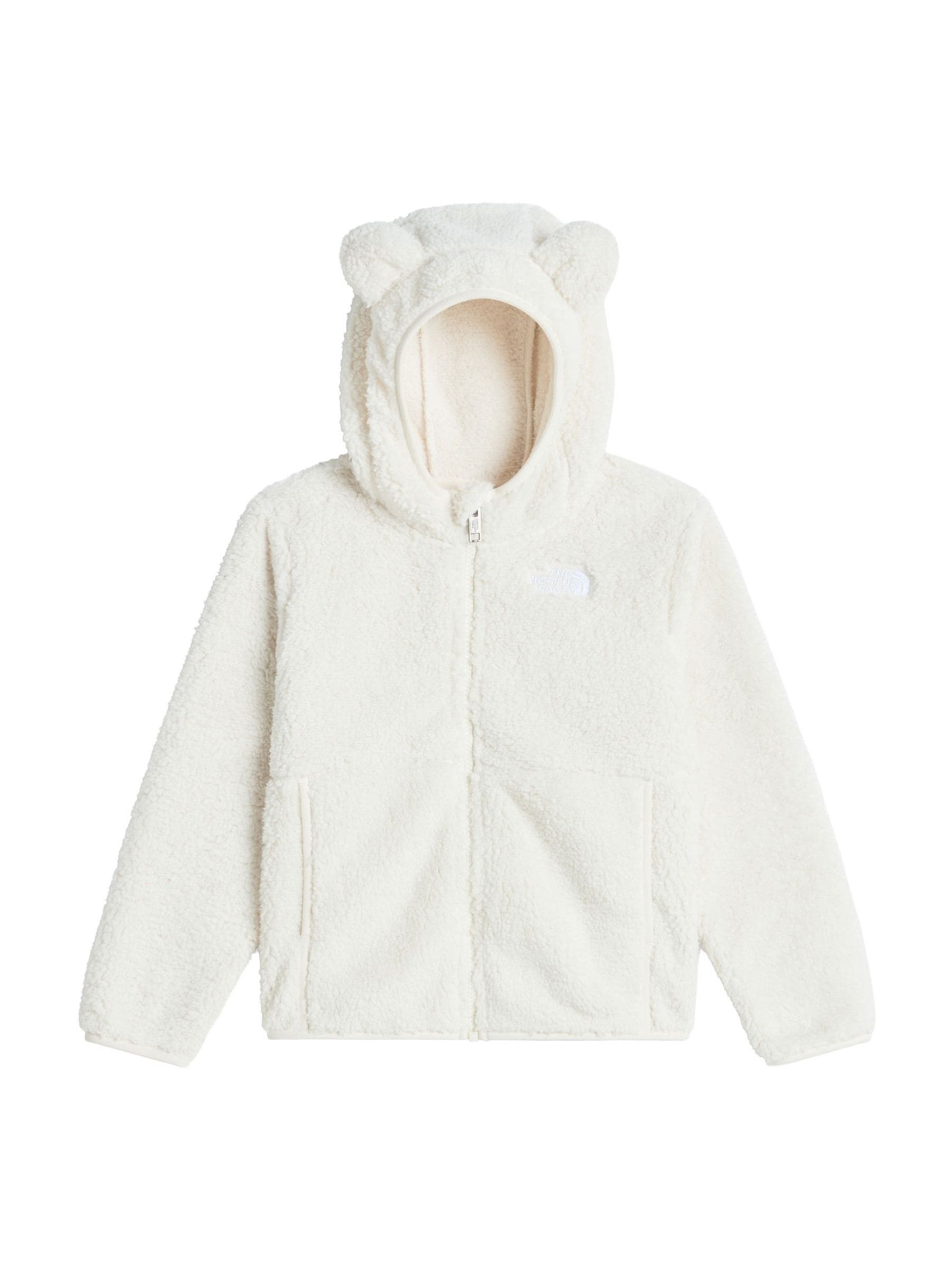 Dsiney Kidz - The North Face White Kids Campshire Full Zip Hooded Fleece image 4