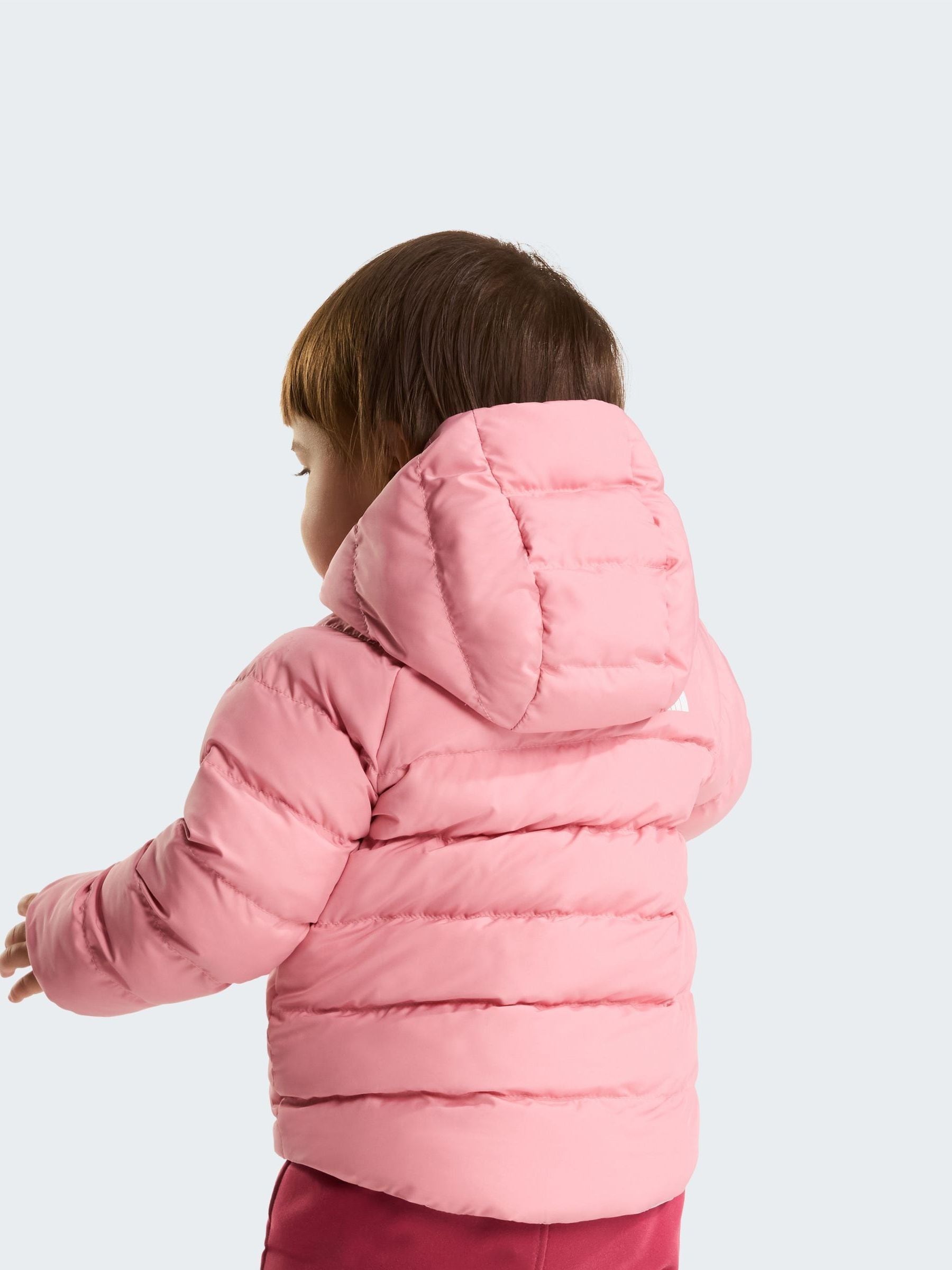 Dsiney Kidz - The North Face Pink Baby Reversible Perrito Puffer Jacket image 2
