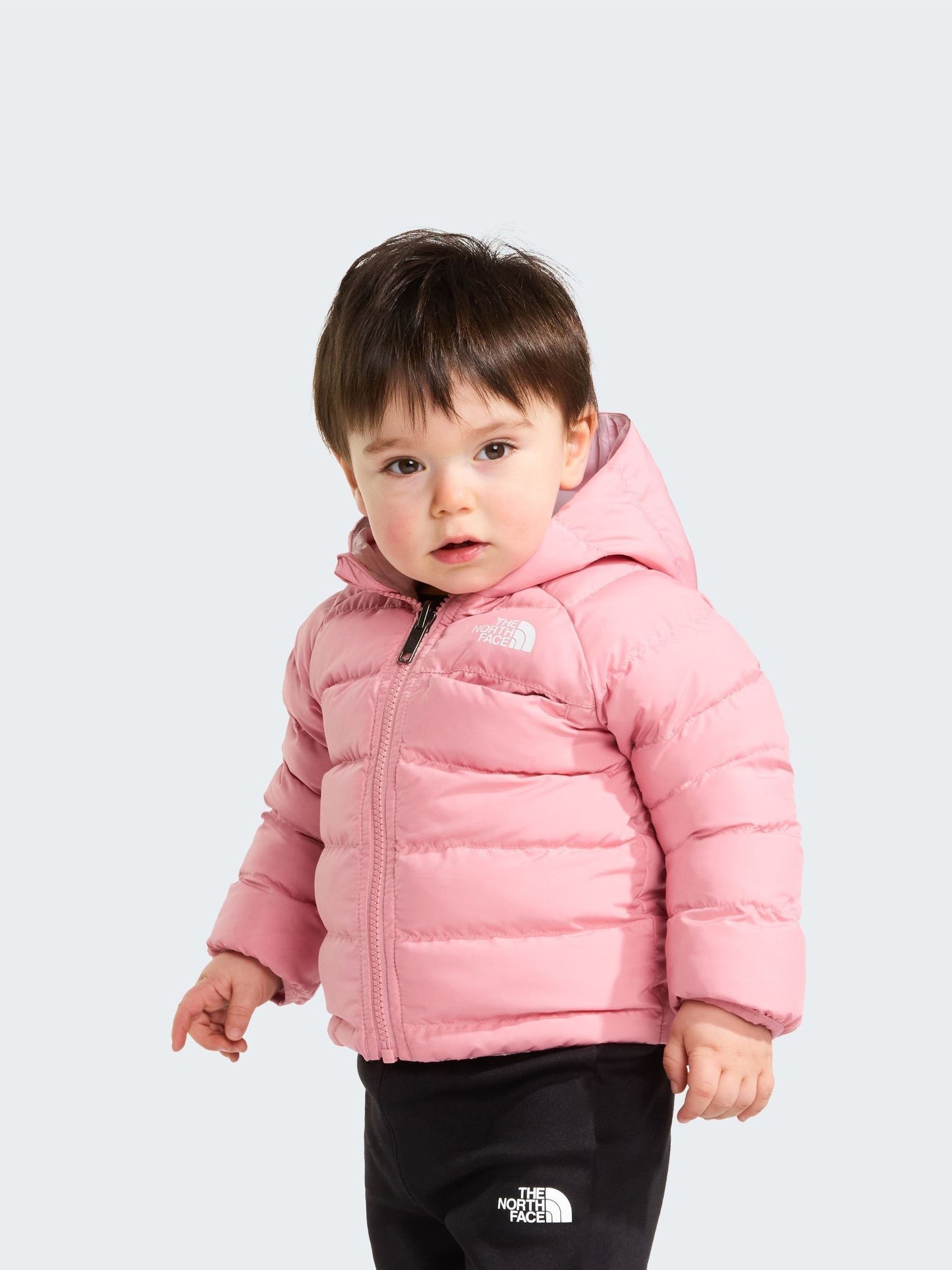 Dsiney Kidz - The North Face Pink Baby Reversible Perrito Puffer Jacket image 5