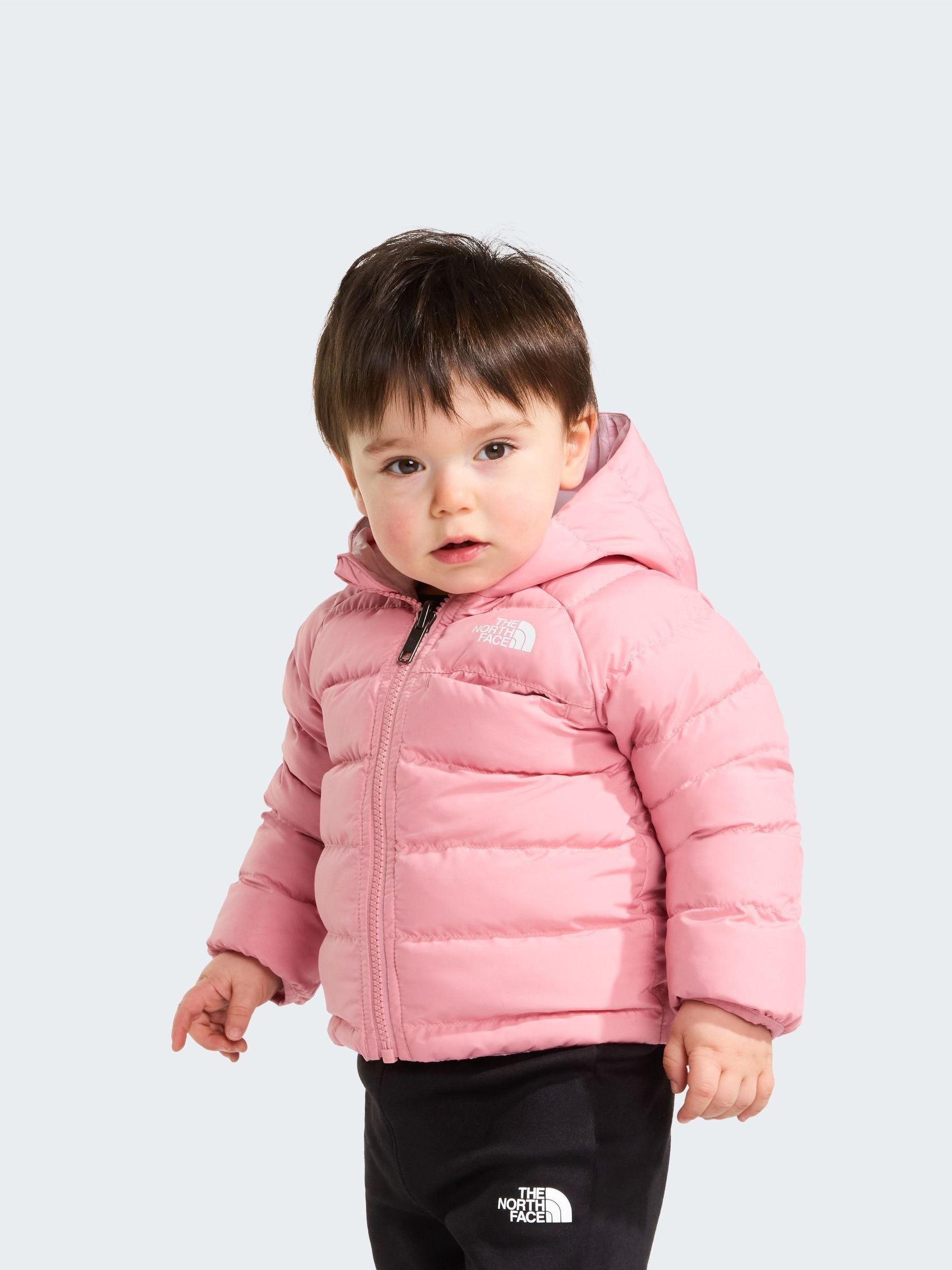 Dsiney Kidz - The North Face Pink Baby Reversible Perrito Puffer Jacket image 5
