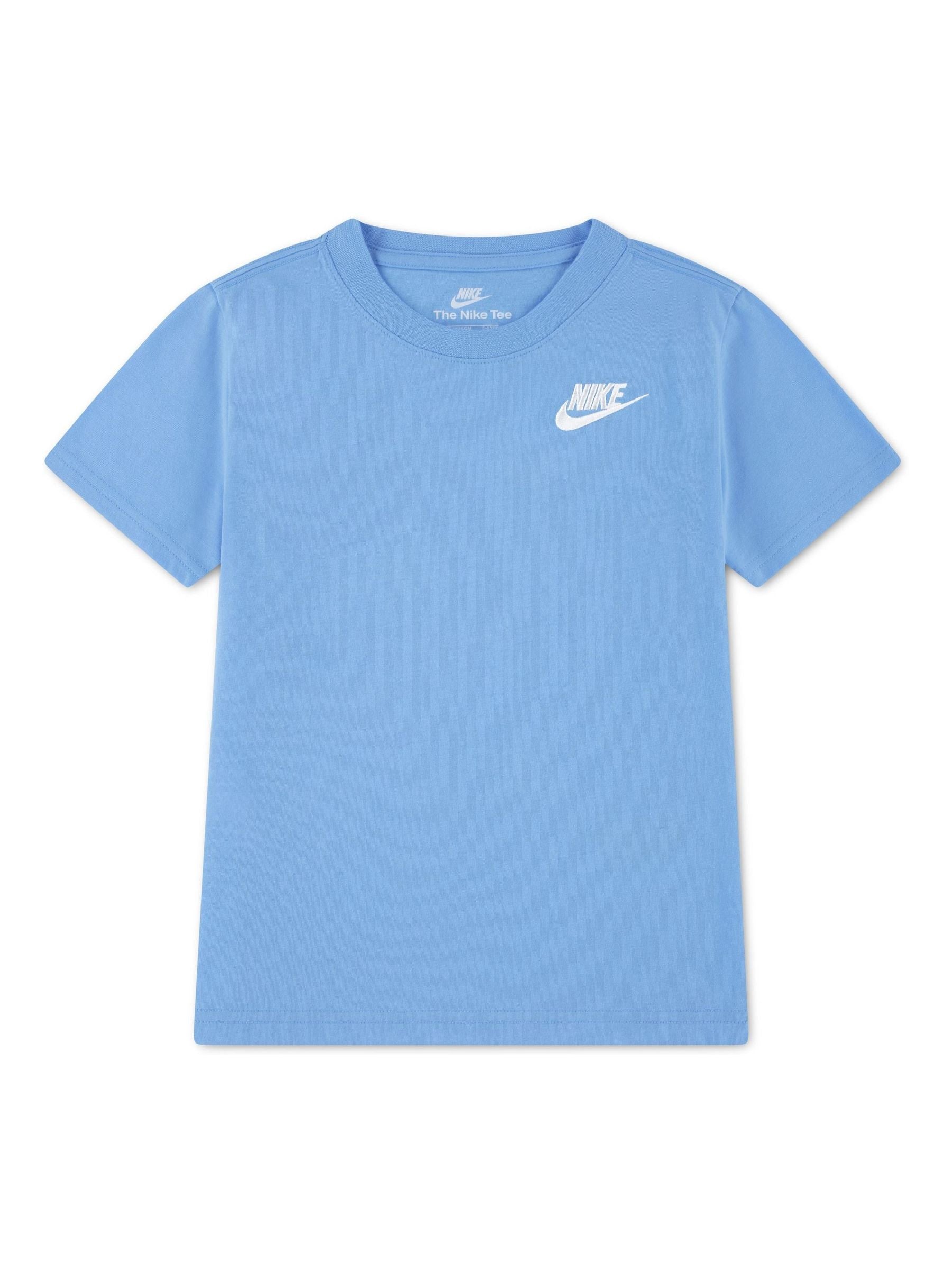 Dsiney Kidz - Nike Blue NKN Sportswear Embroid Futura T-Shirt image 1
