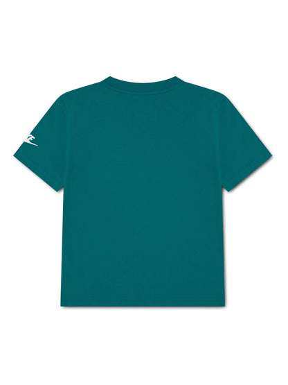 Dsiney Kidz - Nike Green Little Kids HBR Futura T-Shirt image 2