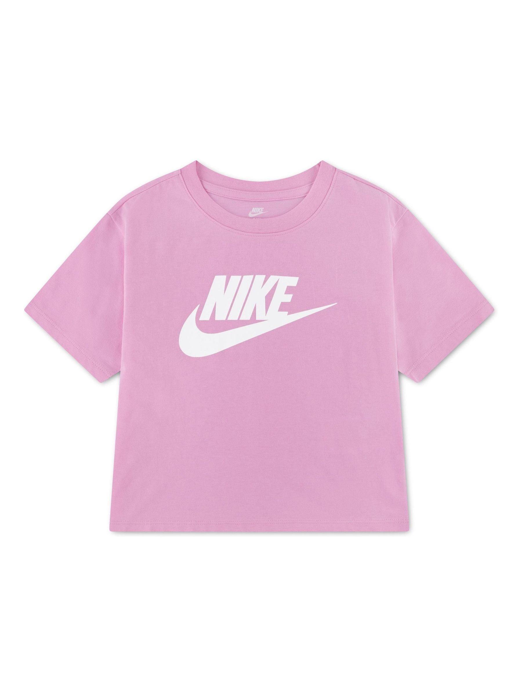 Dsiney Kidz - Nike Pink Kids Boxy T-Shirt image 1