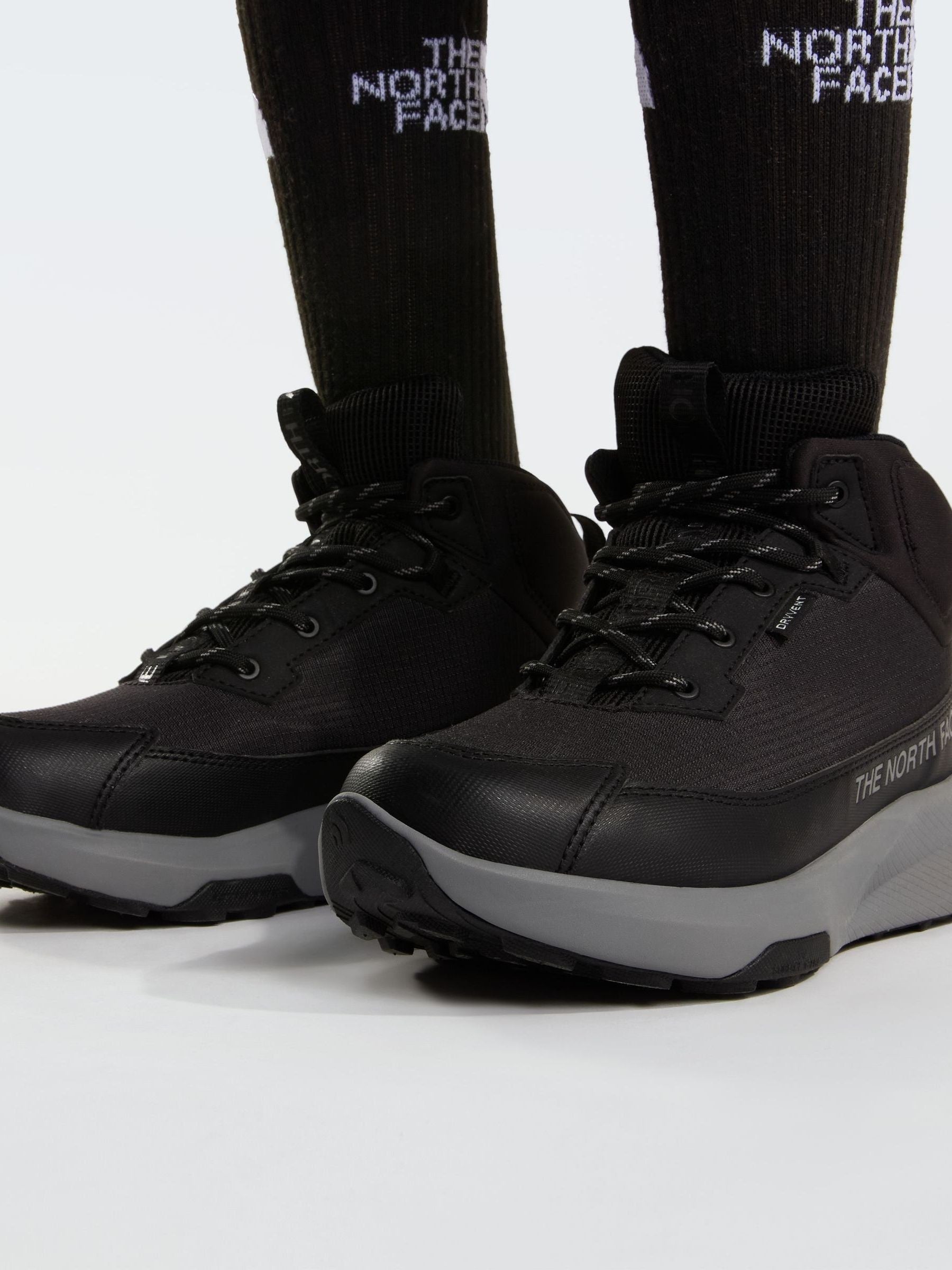 The North Face Black Youth Fastpack II Mid Trainer Boots image 5