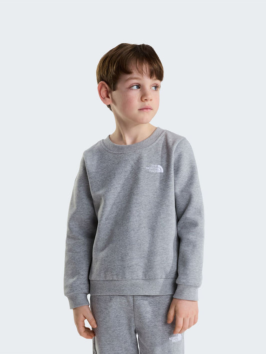 The North Face Grey Evolution Simple Dome Sweat Top & Joggers Set image 2