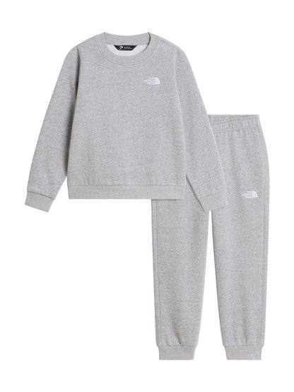 The North Face Grey Evolution Simple Dome Sweat Top & Joggers Set image 4
