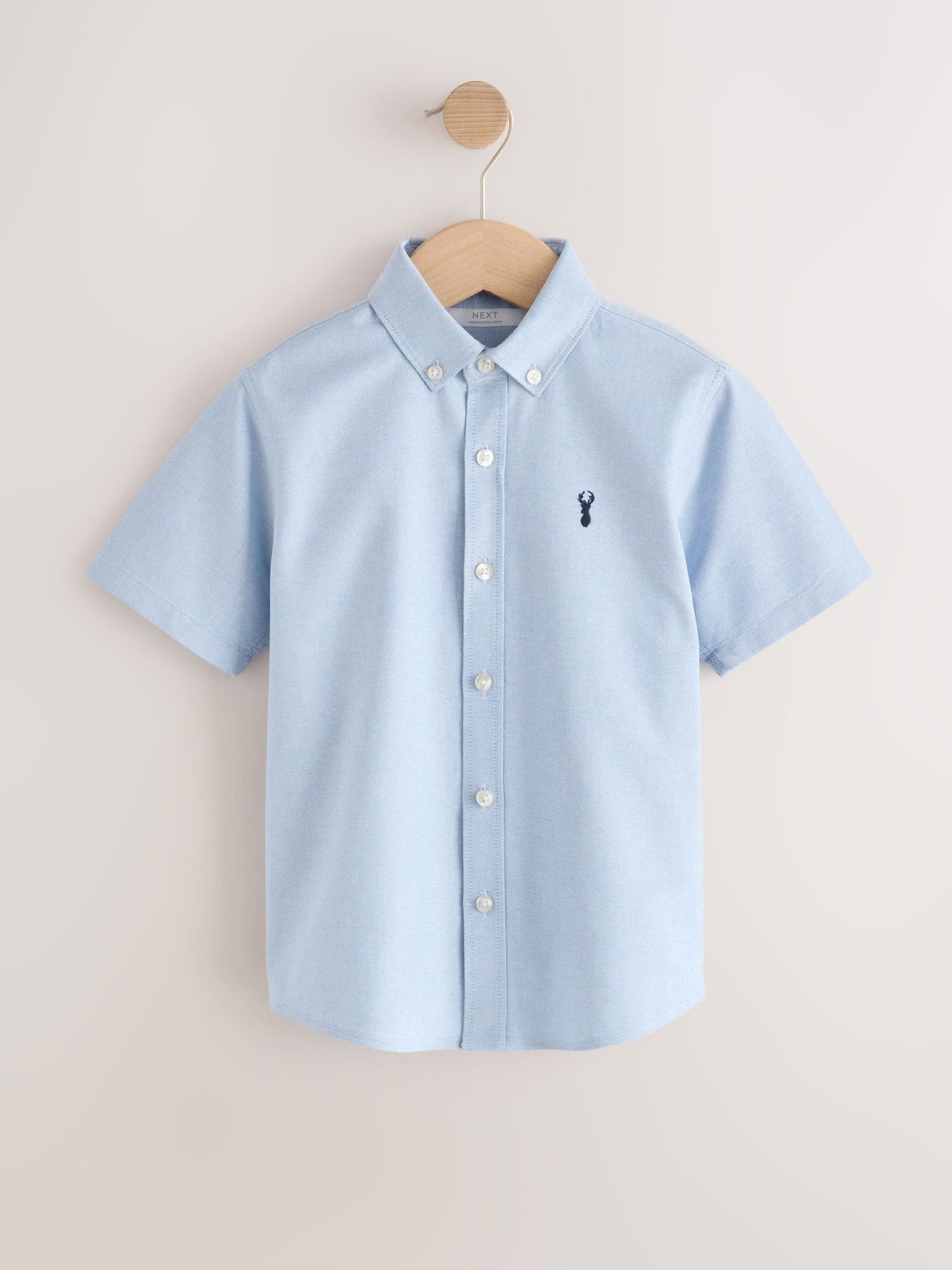 Dsiney Kidz - Light Blue Short Sleeve Premium Oxford Shirt (3-17yrs) image 1