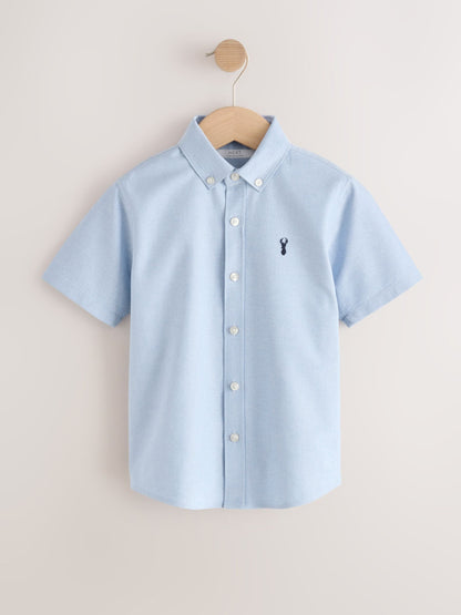 Dsiney Kidz - Light Blue Short Sleeve Premium Oxford Shirt (3-17yrs) image 1