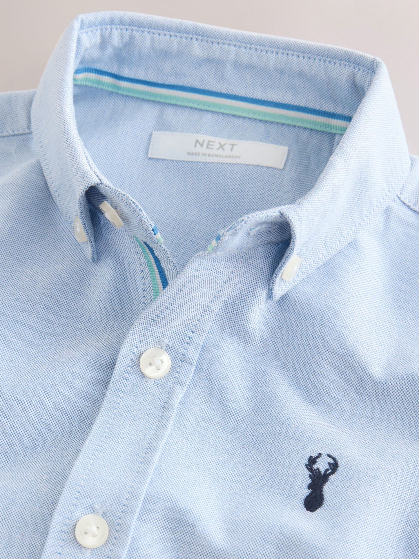 Dsiney Kidz - Light Blue Short Sleeve Premium Oxford Shirt (3-17yrs) image 3