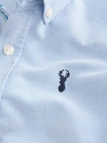 Dsiney Kidz - Light Blue Short Sleeve Premium Oxford Shirt (3-17yrs) image 4