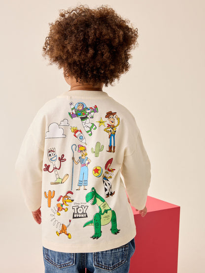 Dsiney Kidz - Ecru Toy Story Long Sleeve T-Shirt (3mths-8yrs) image 1