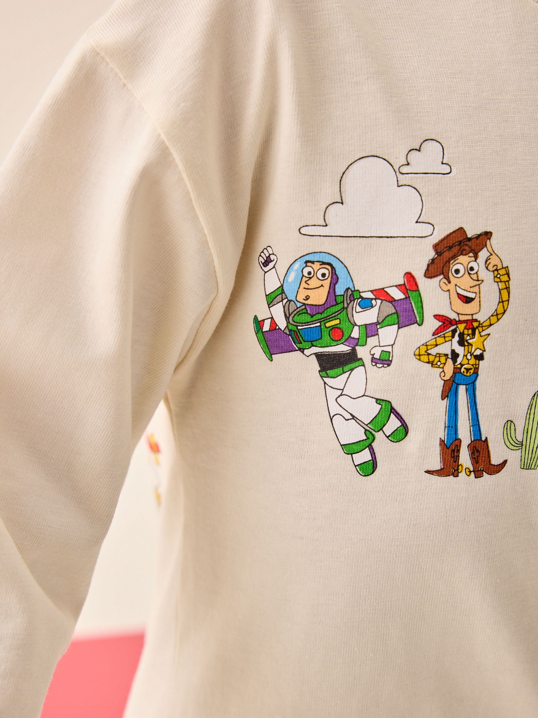 Dsiney Kidz - Ecru Toy Story Long Sleeve T-Shirt (3mths-8yrs) image 3