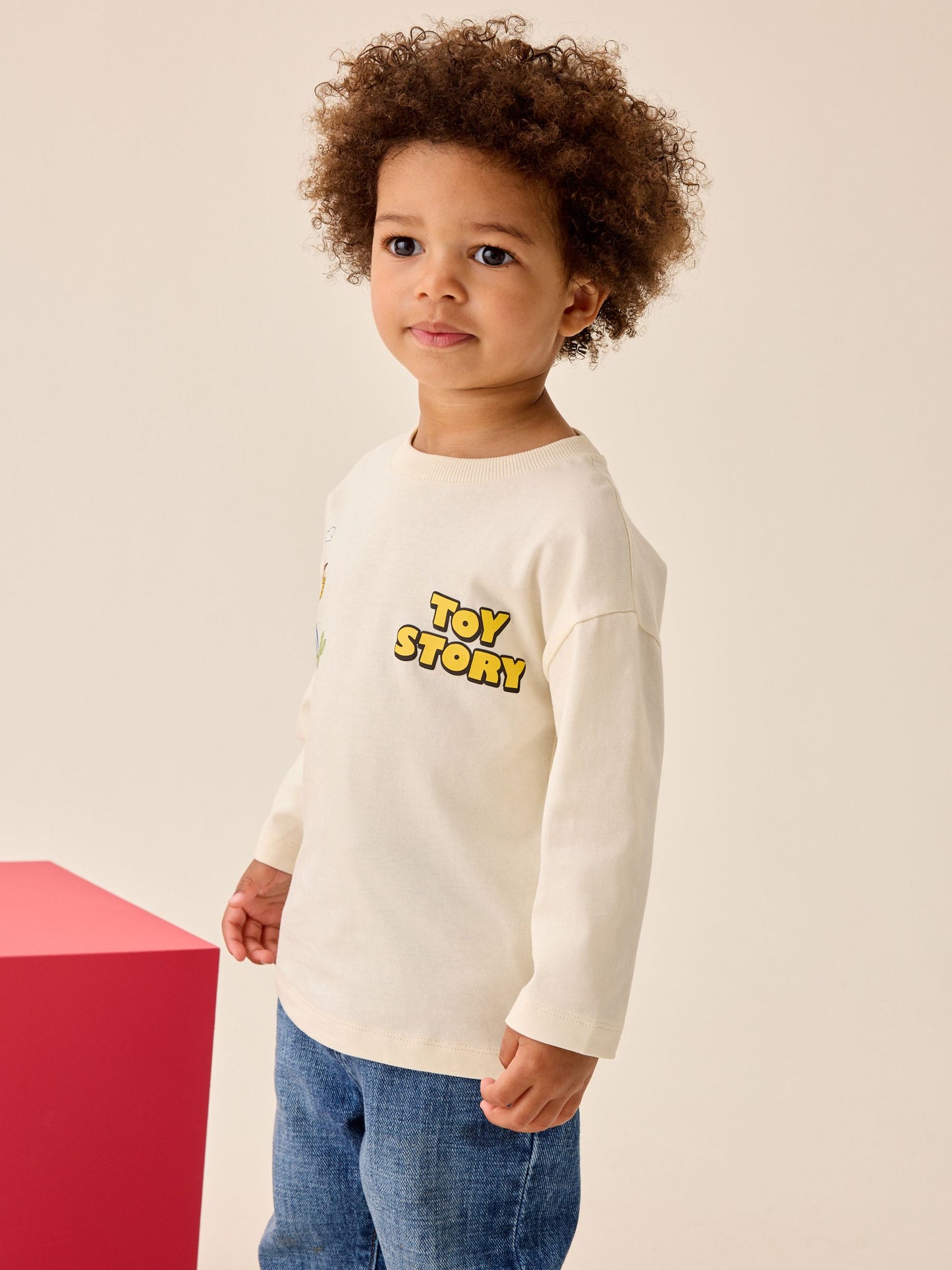 Dsiney Kidz - Ecru Toy Story Long Sleeve T-Shirt (3mths-8yrs) image 4