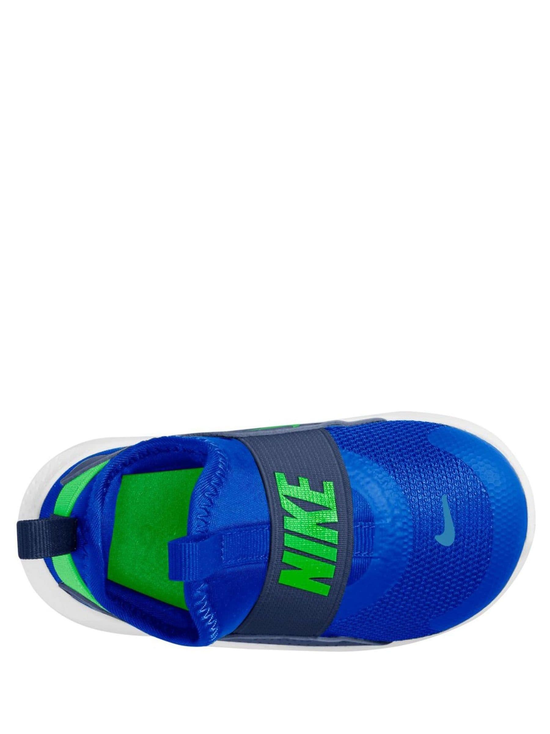 Nike Racer Blue Infant Flex Runner 4 Trainers image 3