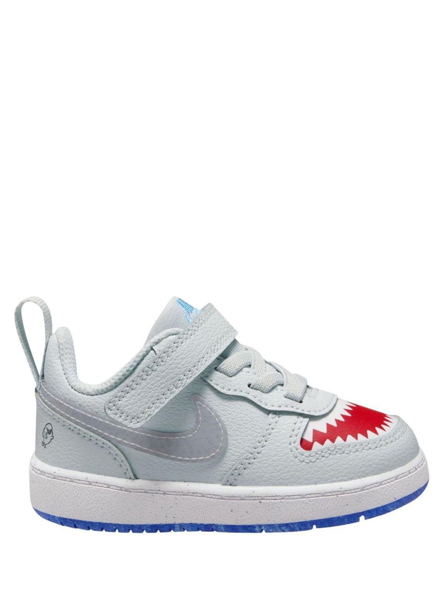 Nike Grey Shark Infant Court Borough Trainers image 1
