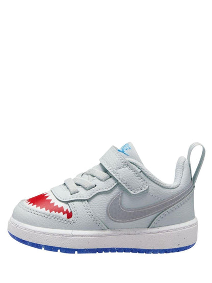 Nike Grey Shark Infant Court Borough Trainers image 2