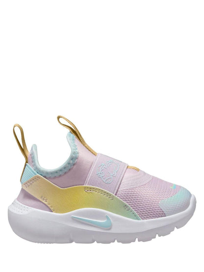Nike White/Lilac Purple Infant Flex Runner Trainers image 1