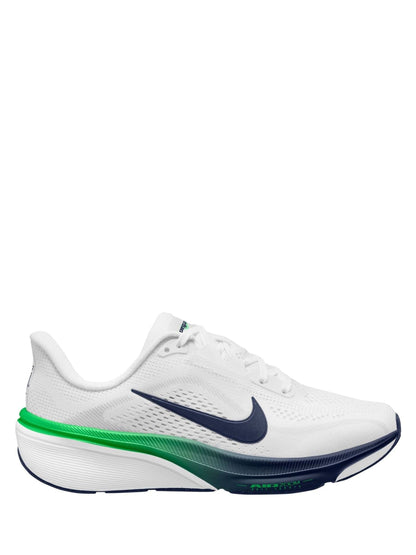 Nike White/Green Spark Pegasus 42 Road Running Trainers image 1