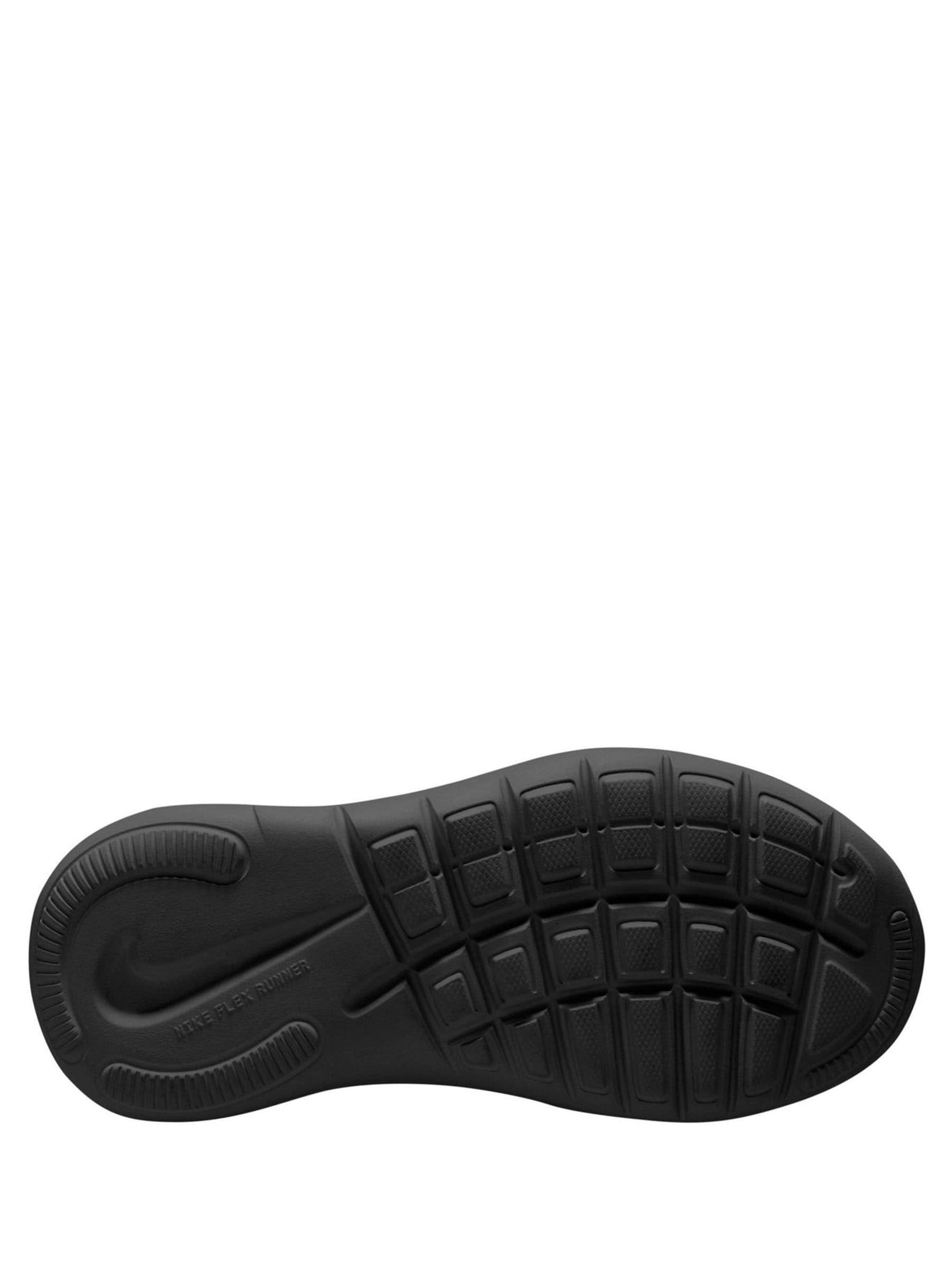 Nike University Red/Black Junior Flex Runner 4 Trainers image 4