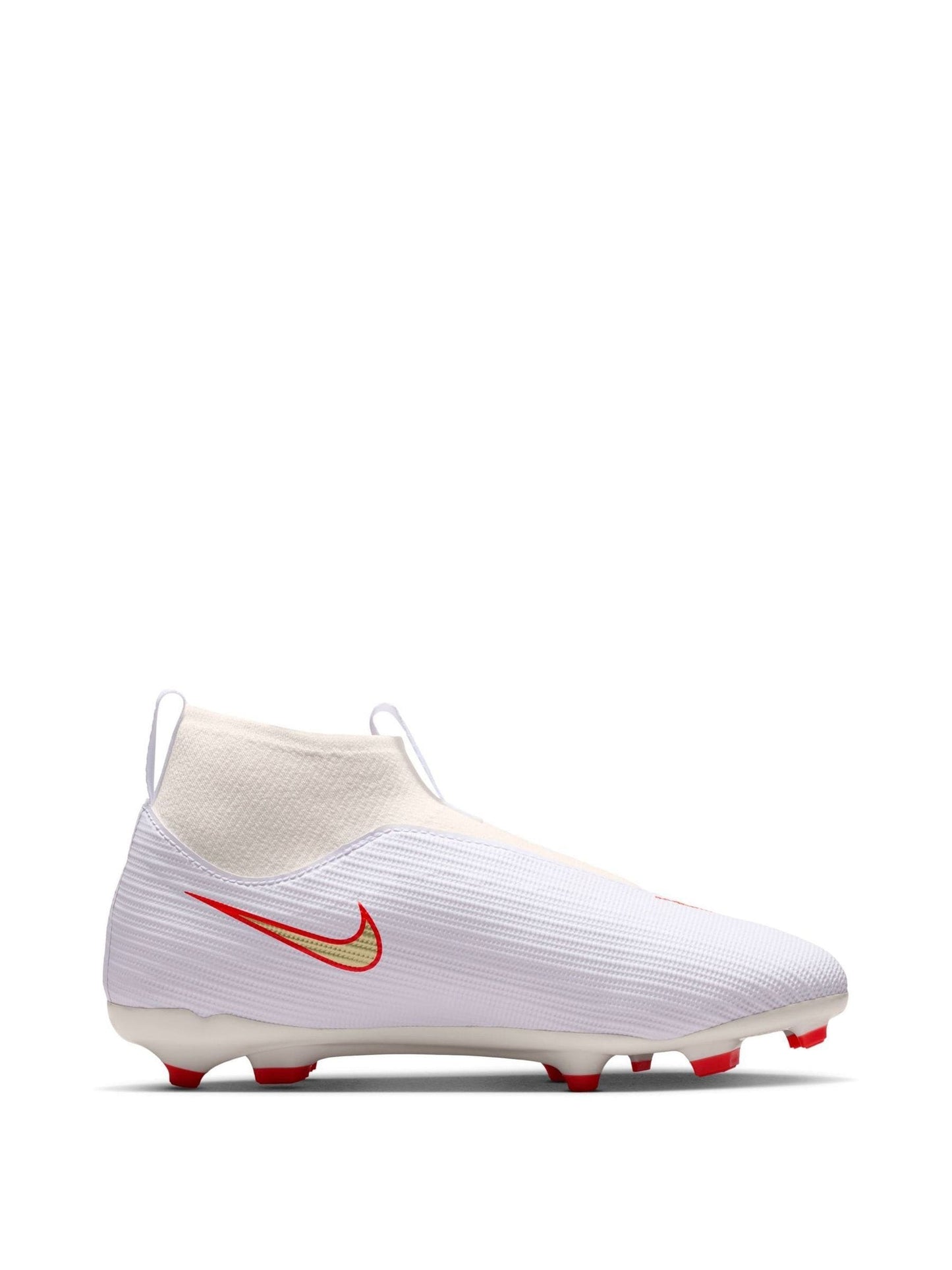 Nike White Jr. Mercurial Superfly 11 Academy Little/Multi-Ground High-Top Football Boots image 3