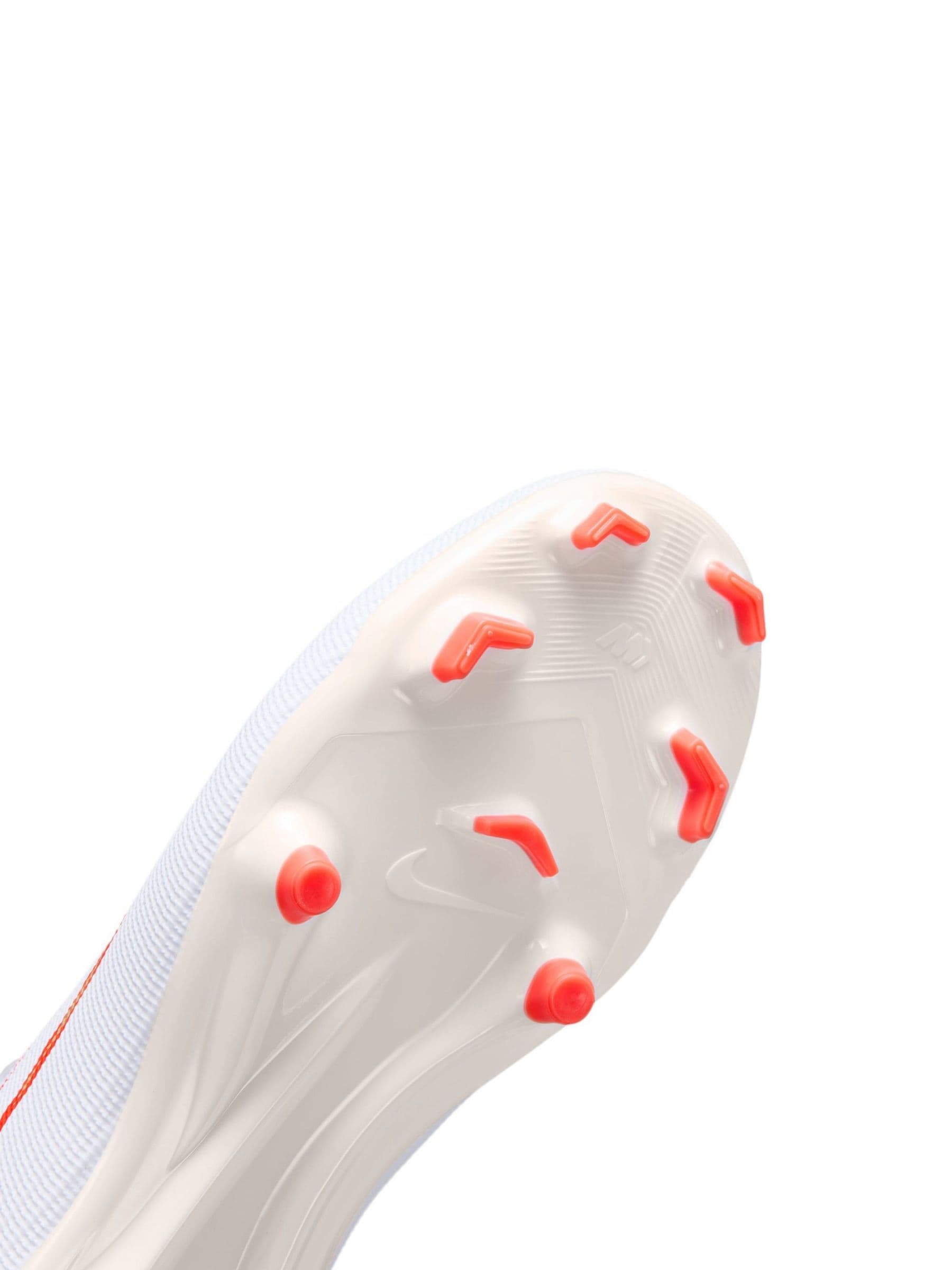 Nike White Jr. Mercurial Superfly 11 Academy Little/Multi-Ground High-Top Football Boots image 5
