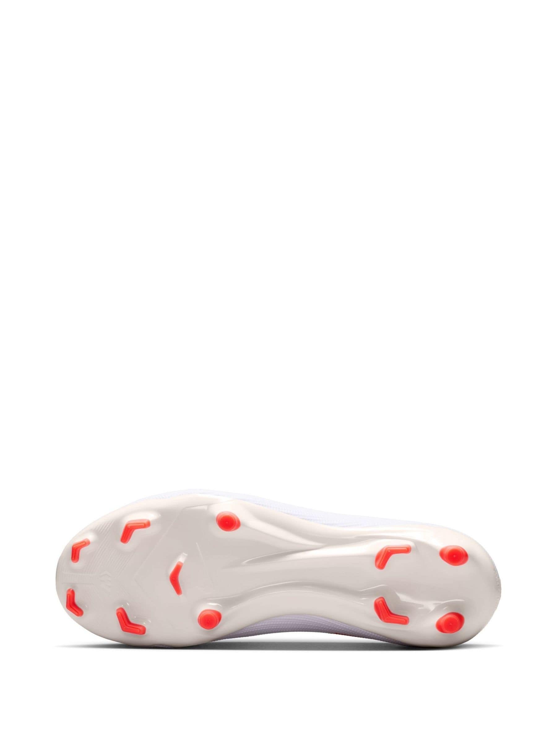 Nike White Jr. Mercurial Superfly 11 Academy Little/Multi-Ground High-Top Football Boots image 6