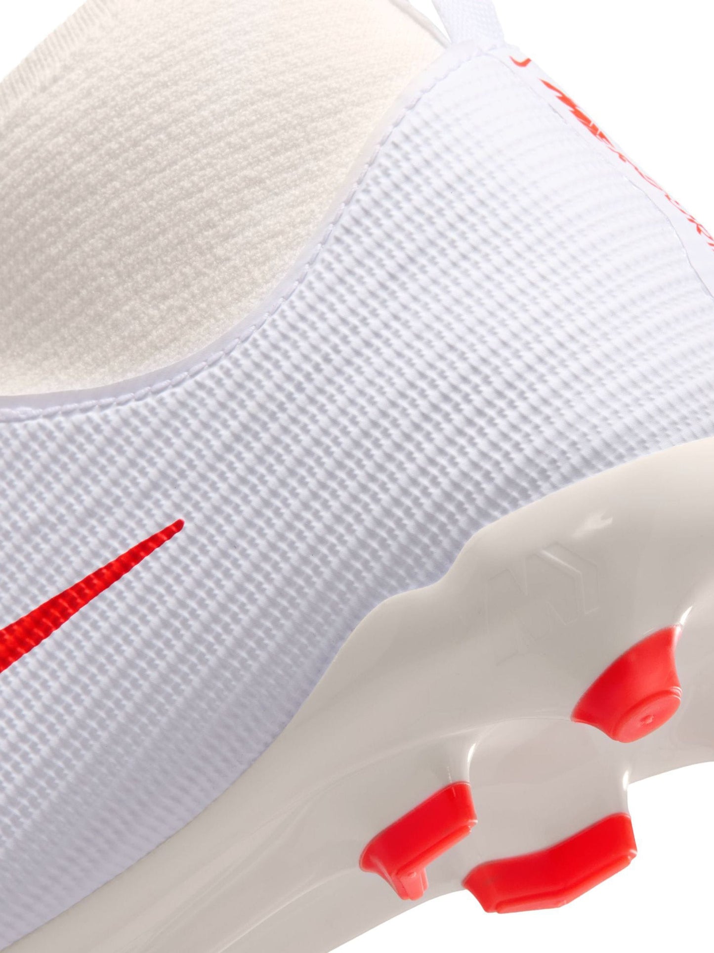Nike White Jr. Mercurial Superfly 11 Academy Little/Multi-Ground High-Top Football Boots image 8