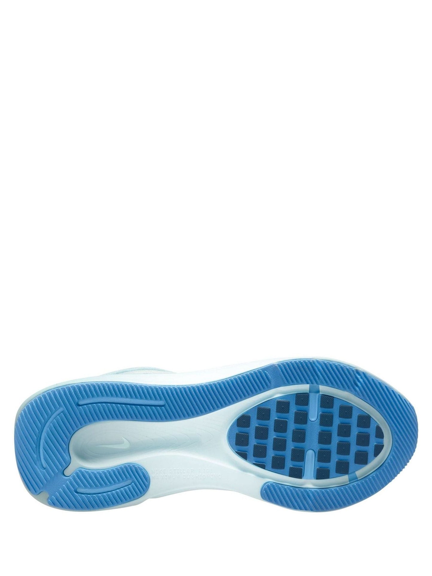 Nike White/Football Blue Youth Stellar Ride Trainers image 4
