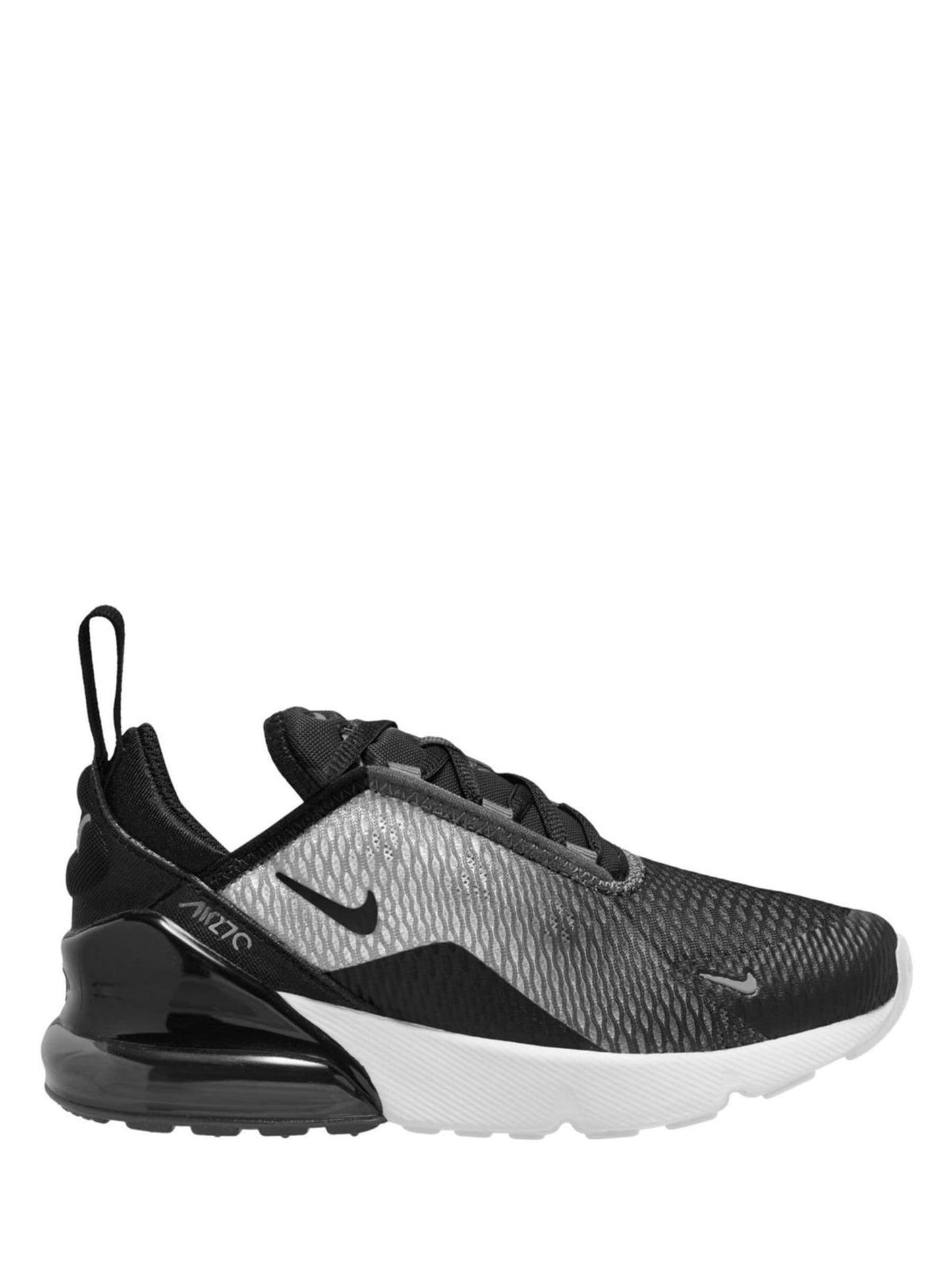 Nike Black/Cool Grey Junior Air Max 270 Trainers image 1