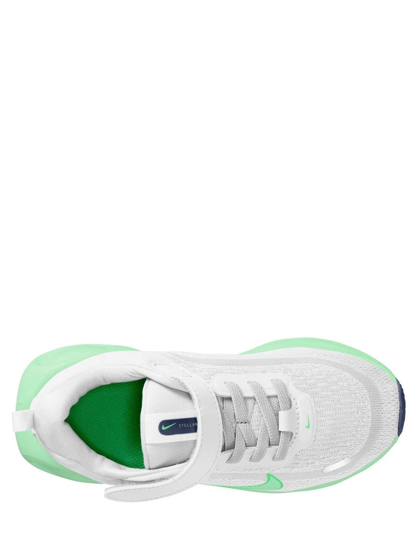 Nike White/ Illusion Green Junior Stellar Ride Trainers image 3