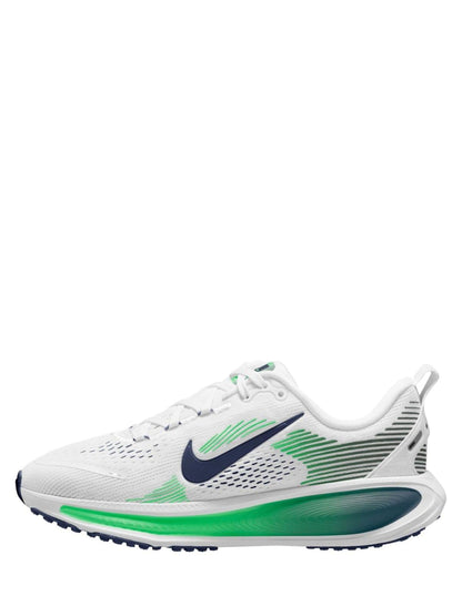 Nike White/Green Spark Youth Vomero 18 Road Running Trainers image 2