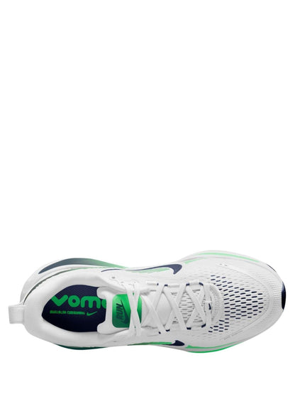 Nike White/Green Spark Youth Vomero 18 Road Running Trainers image 3