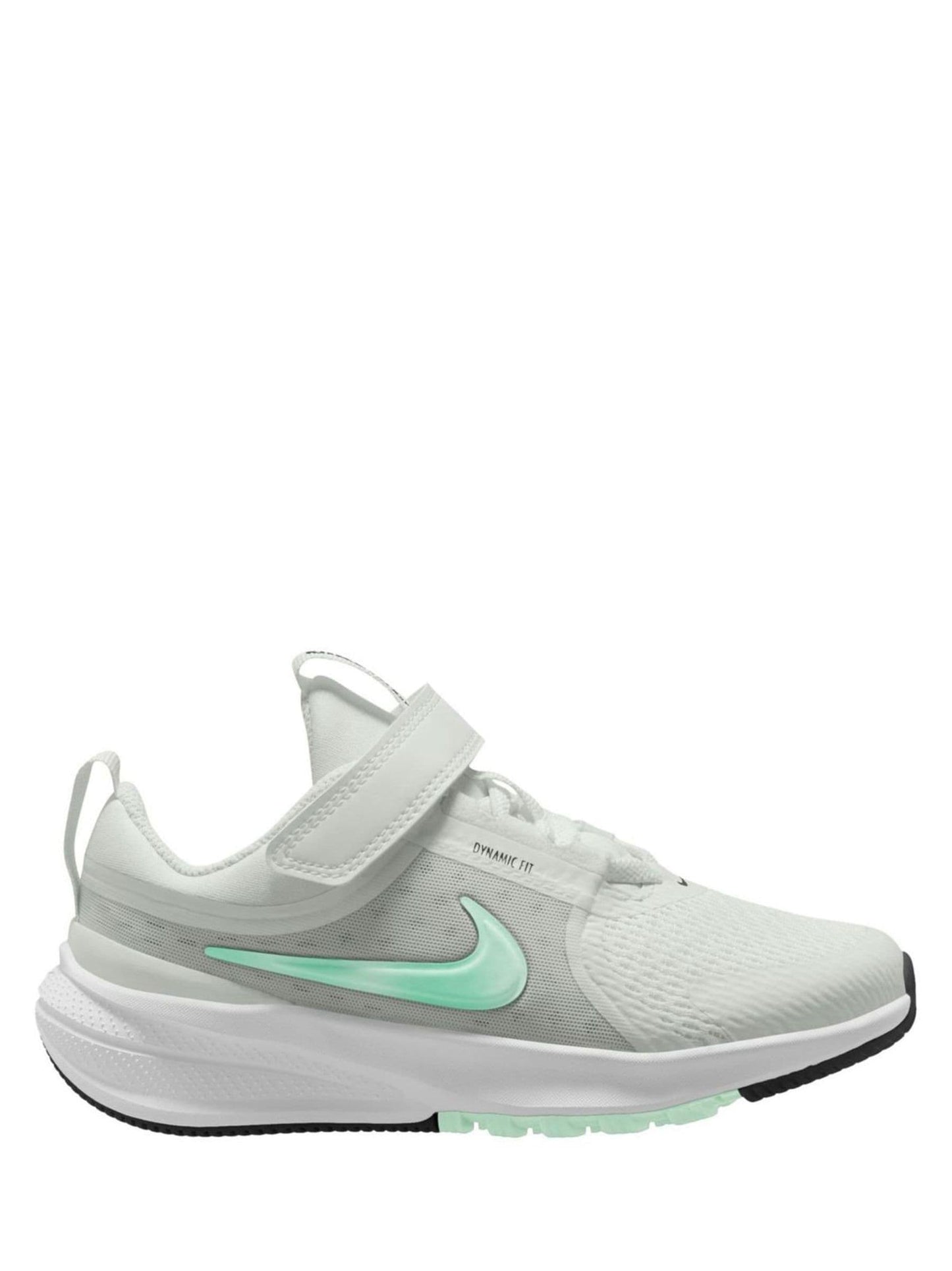 Nike White/Arctic Green Junior Star Runner 5 Trainers image 1