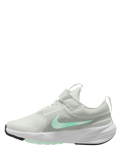 Nike White/Arctic Green Junior Star Runner 5 Trainers image 2