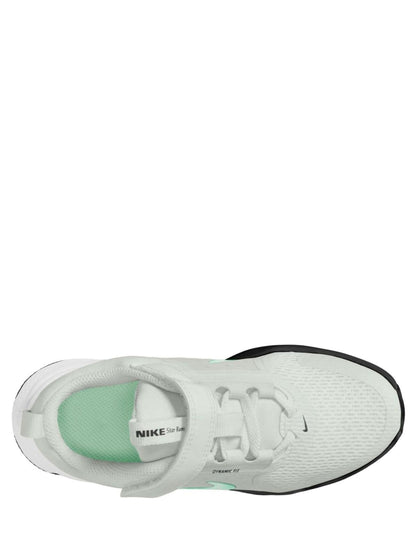 Nike White/Arctic Green Junior Star Runner 5 Trainers image 3