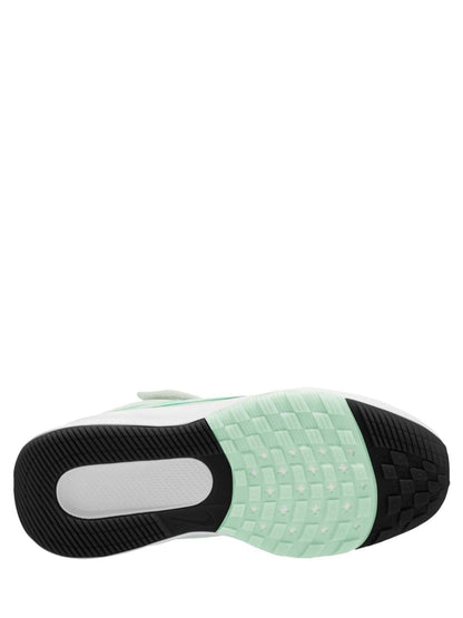 Nike White/Arctic Green Junior Star Runner 5 Trainers image 4