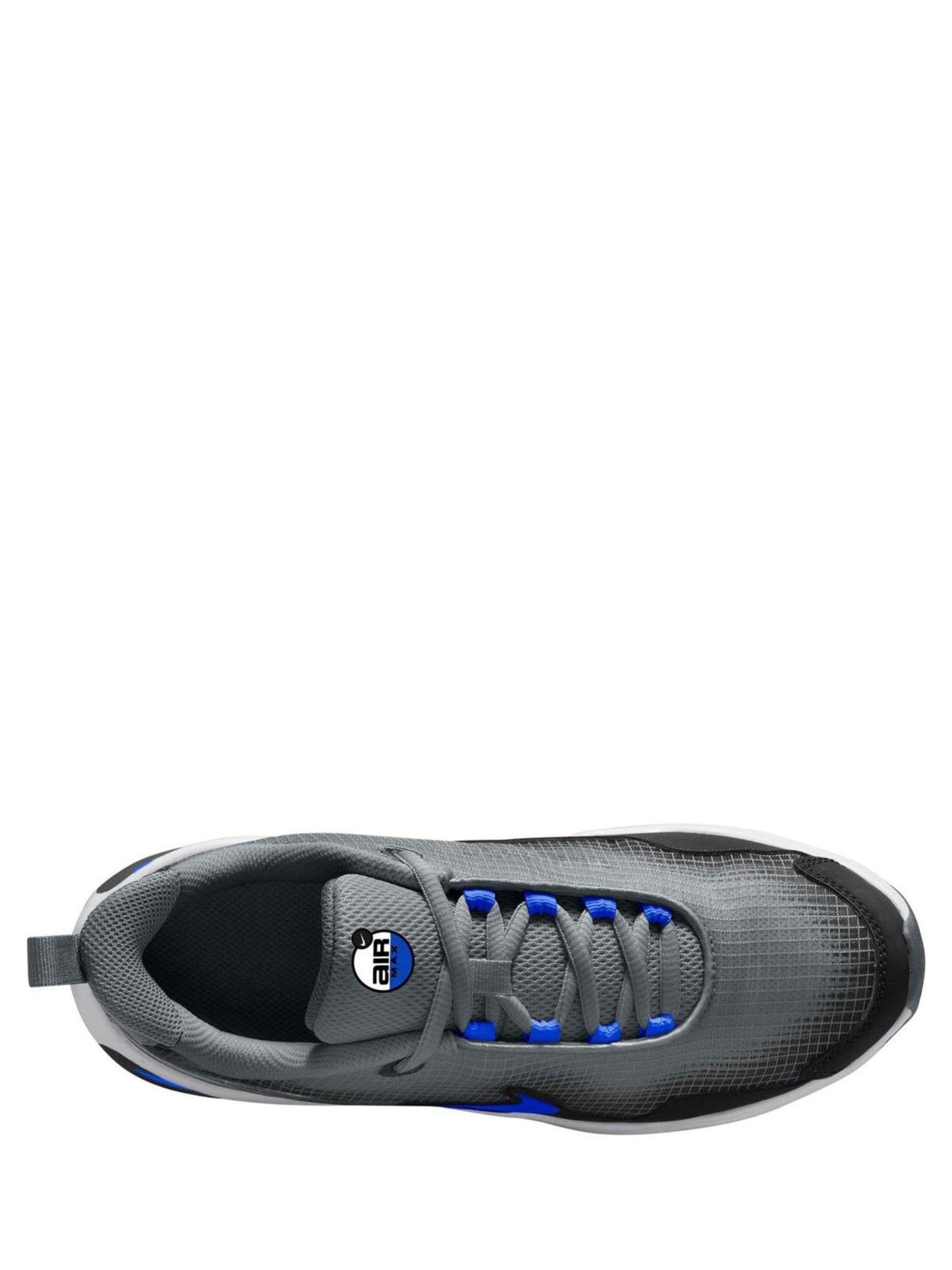 Nike Black/Grey Blue Youth Air Max Nova Trainers image 3