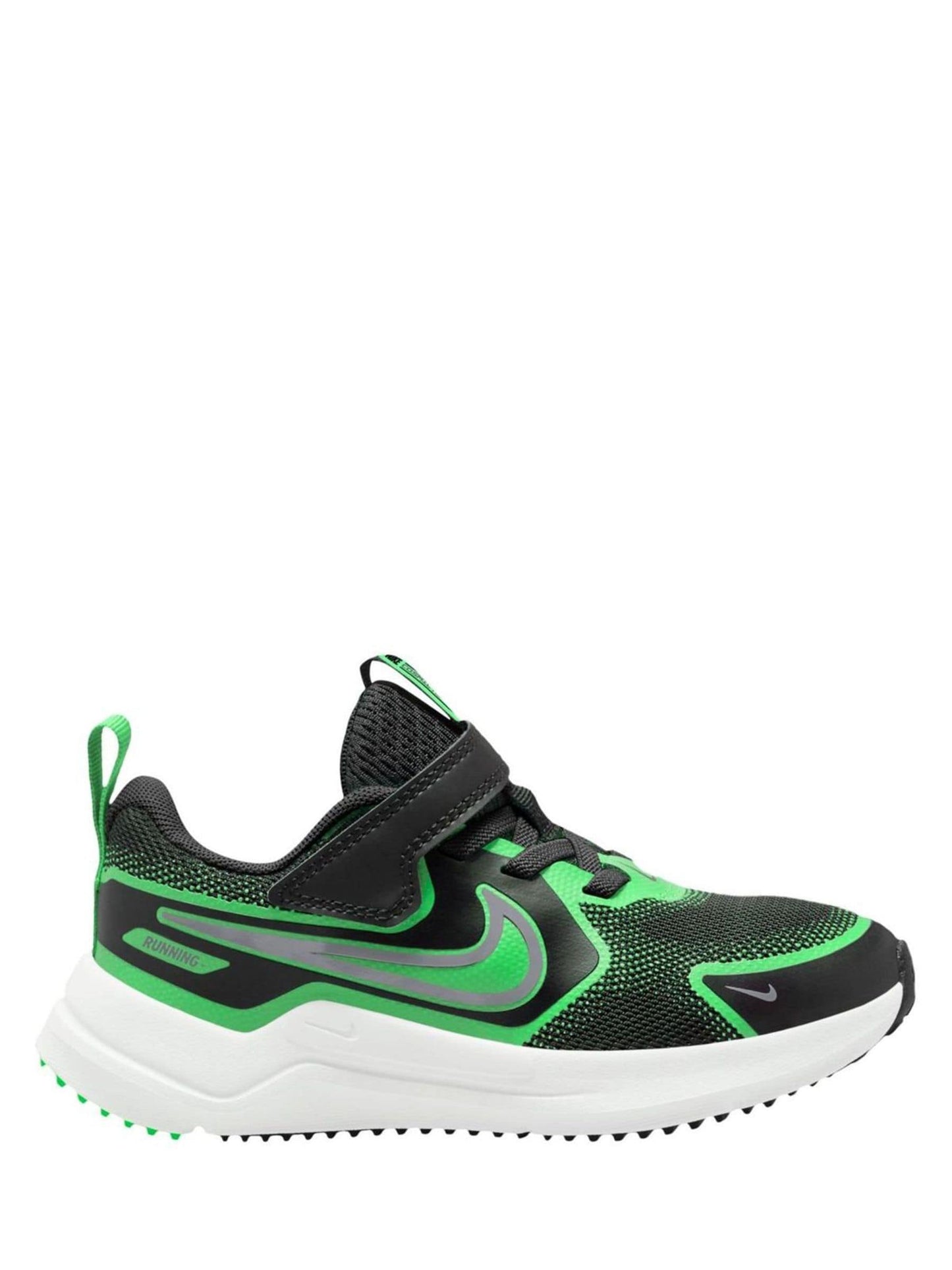 Nike Black/Illusion Green Junior Cosmic Running Trainers image 1