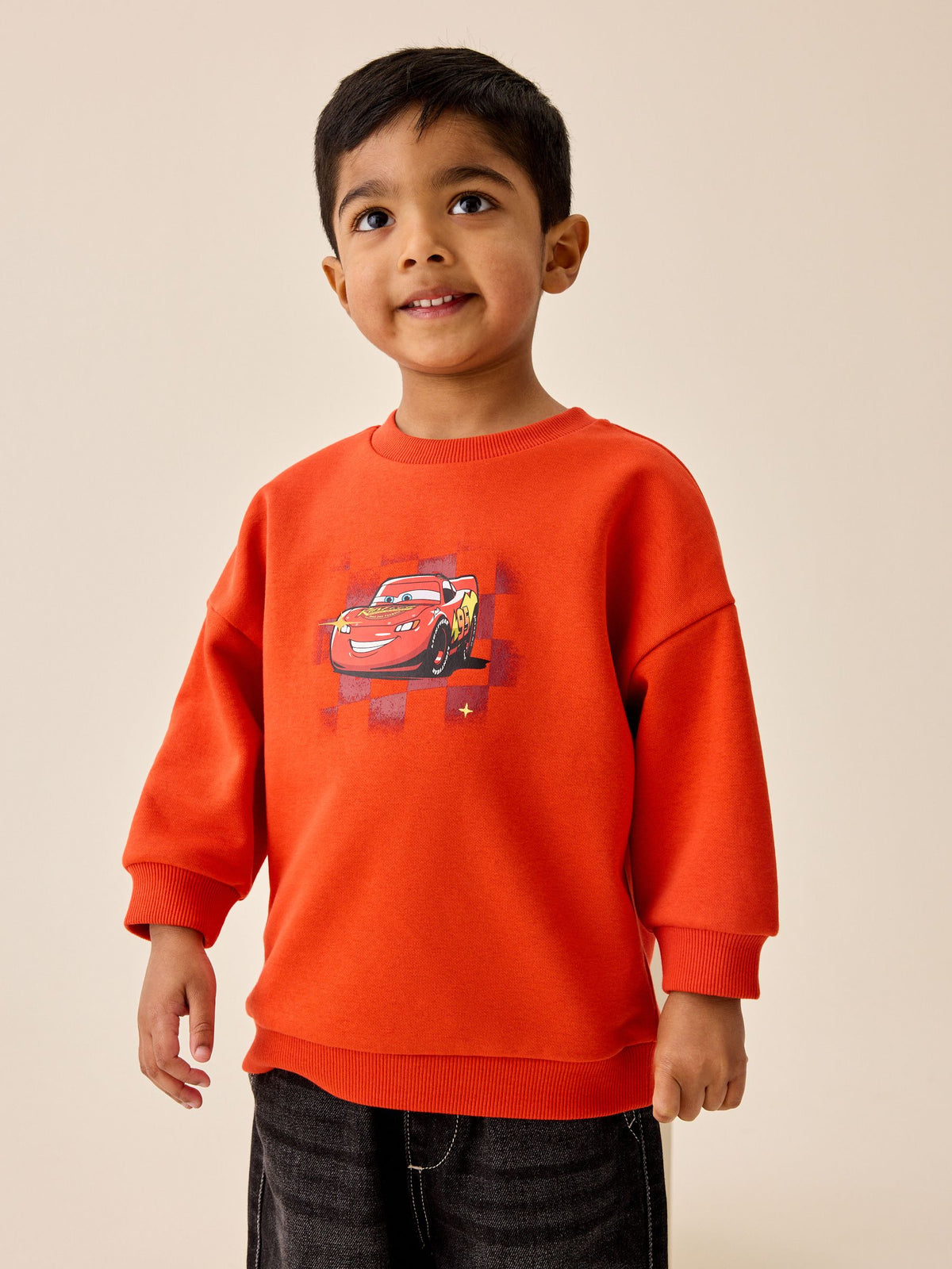 Dsiney Kidz - Red Cars Printed Sweatshirt (3mths-8yrs) image 2