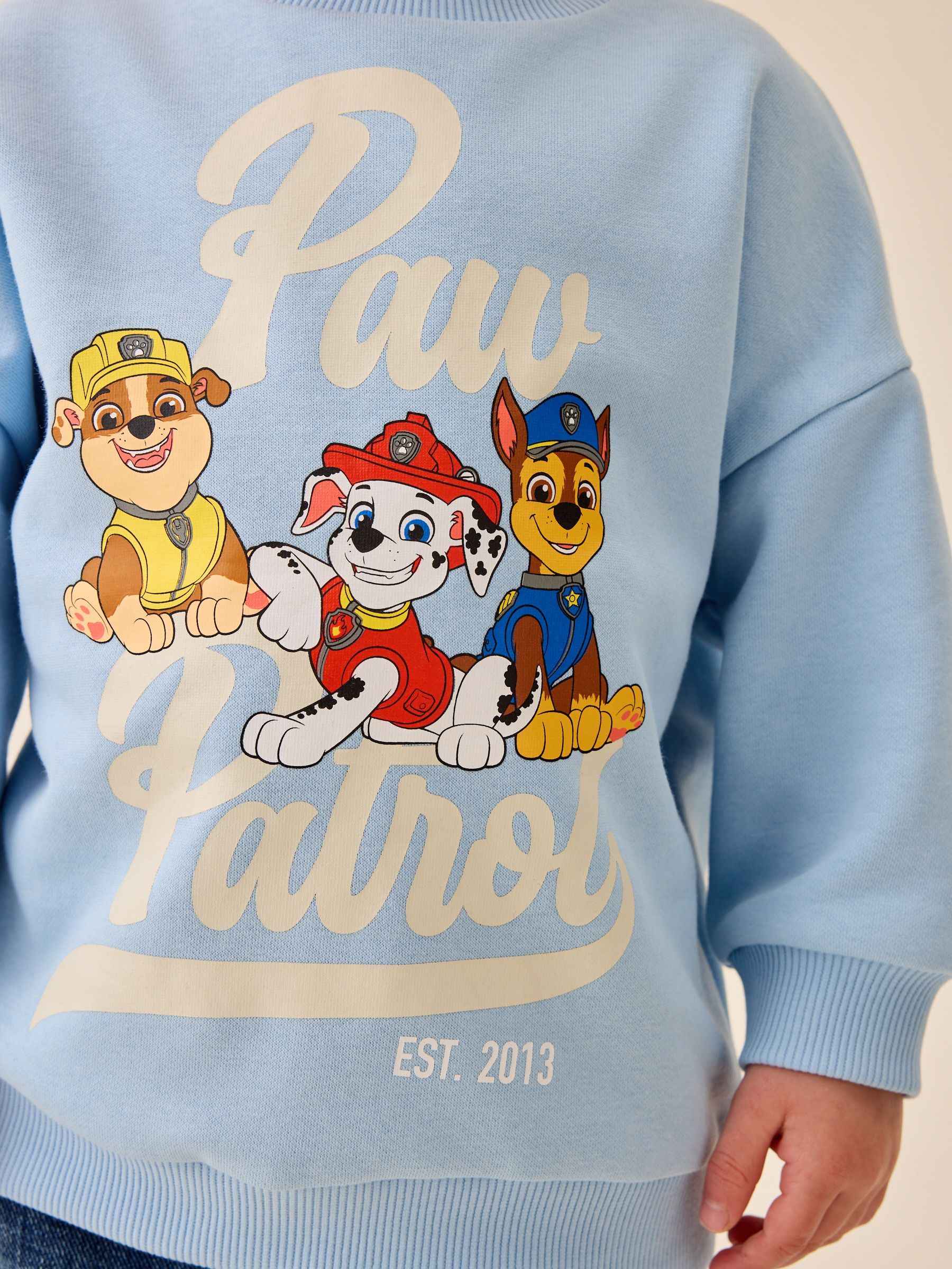 Dsiney Kidz - Blue Paw Patrol Printed Crew Sweatshirt (9mths-8yrs) image 4