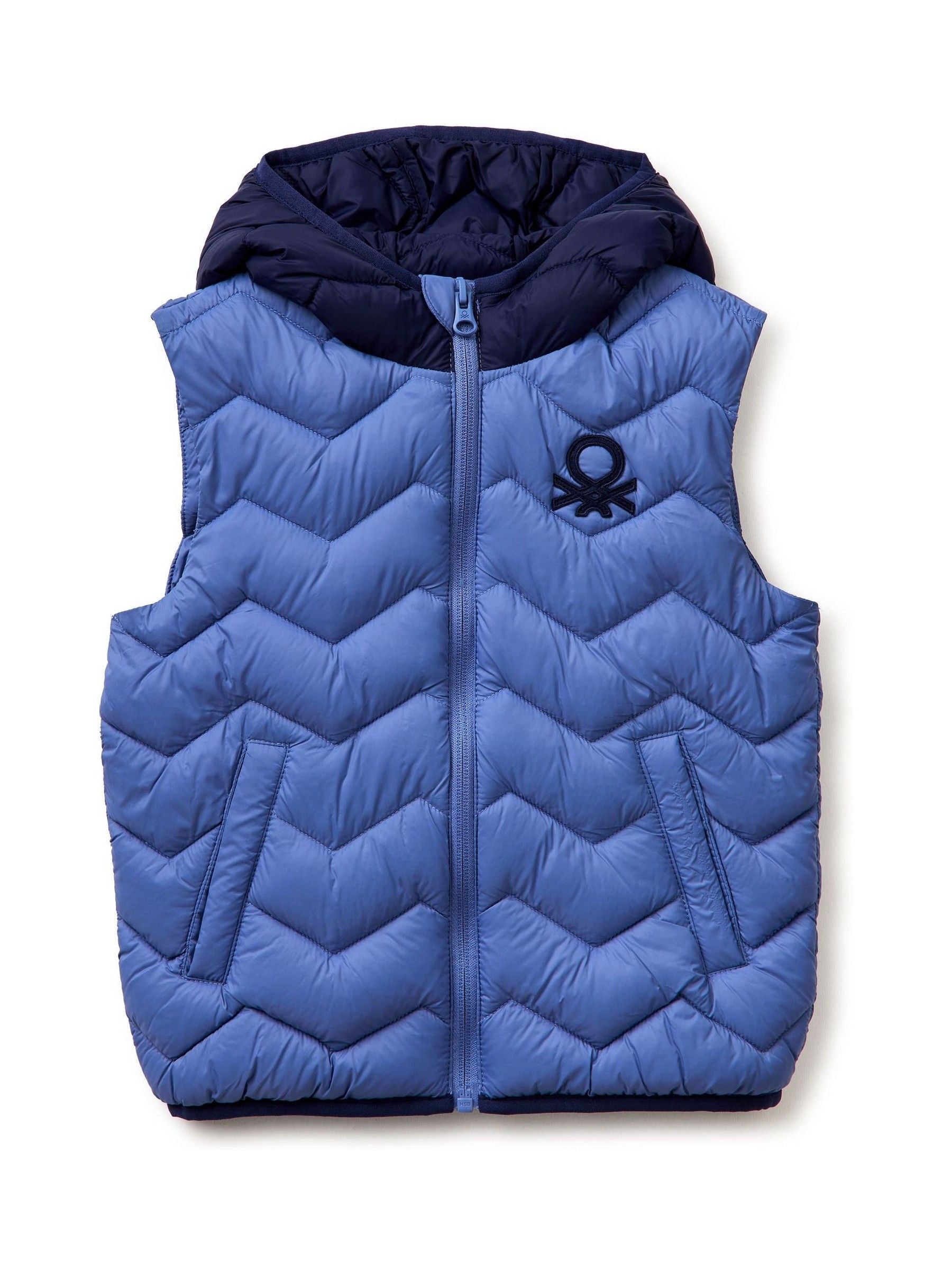 Dsiney Kidz - Benetton Blue Light Puffer Gilet image 1