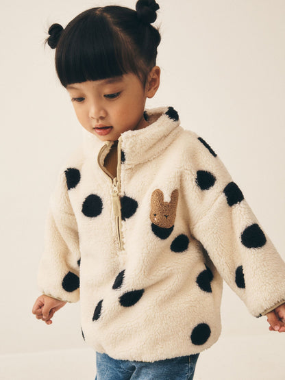 Mono Spot Half Zip Fleece (3mths-7yrs) - image 2