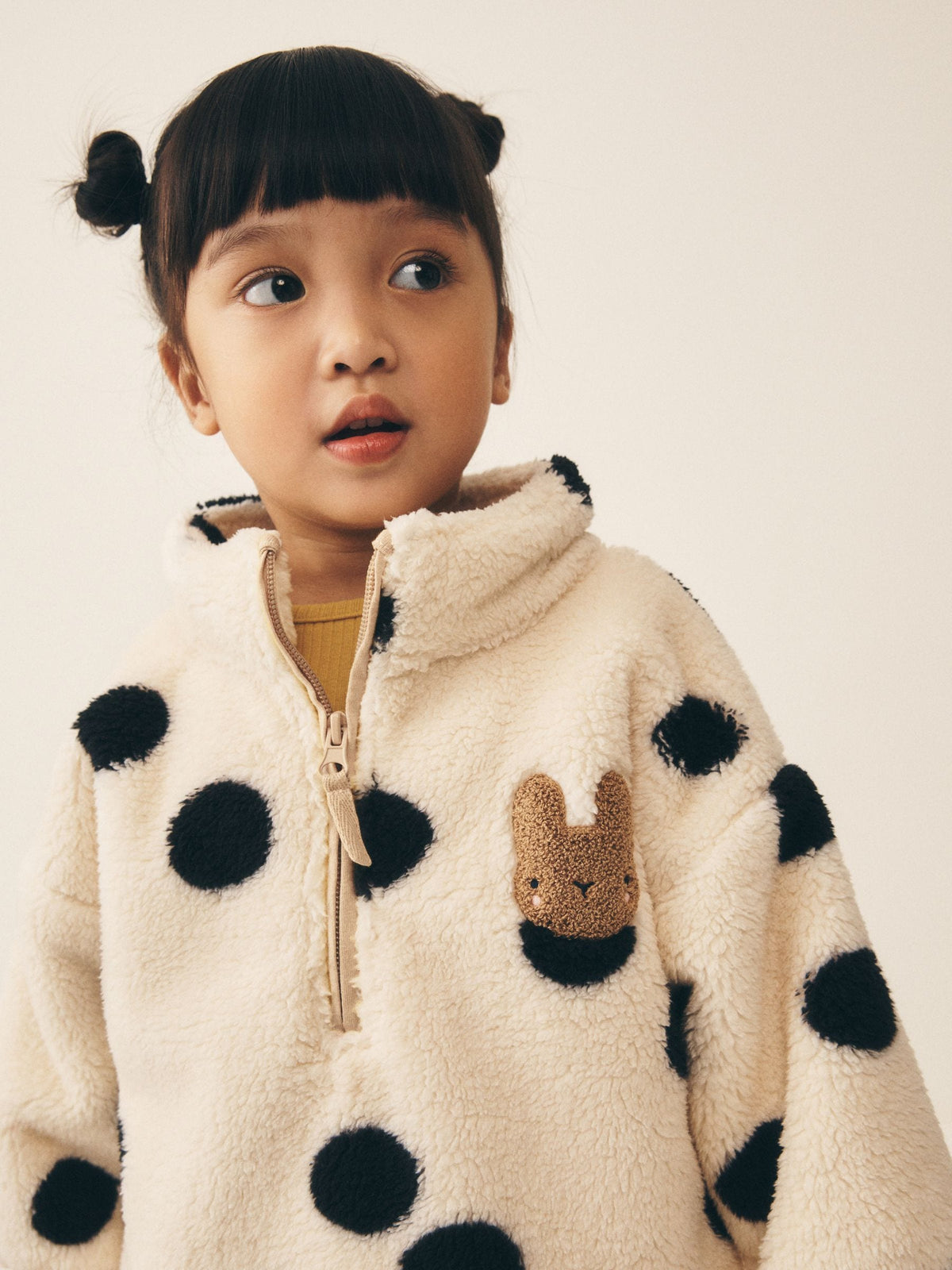 Mono Spot Half Zip Fleece (3mths-7yrs) - image 4