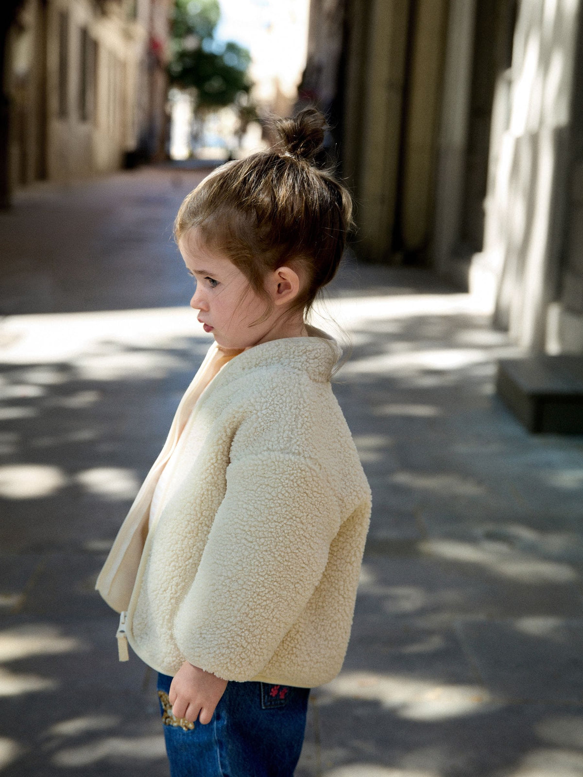 Dsiney Kidz - Cream Zip Through Fleece (3mths-7yrs) image 4