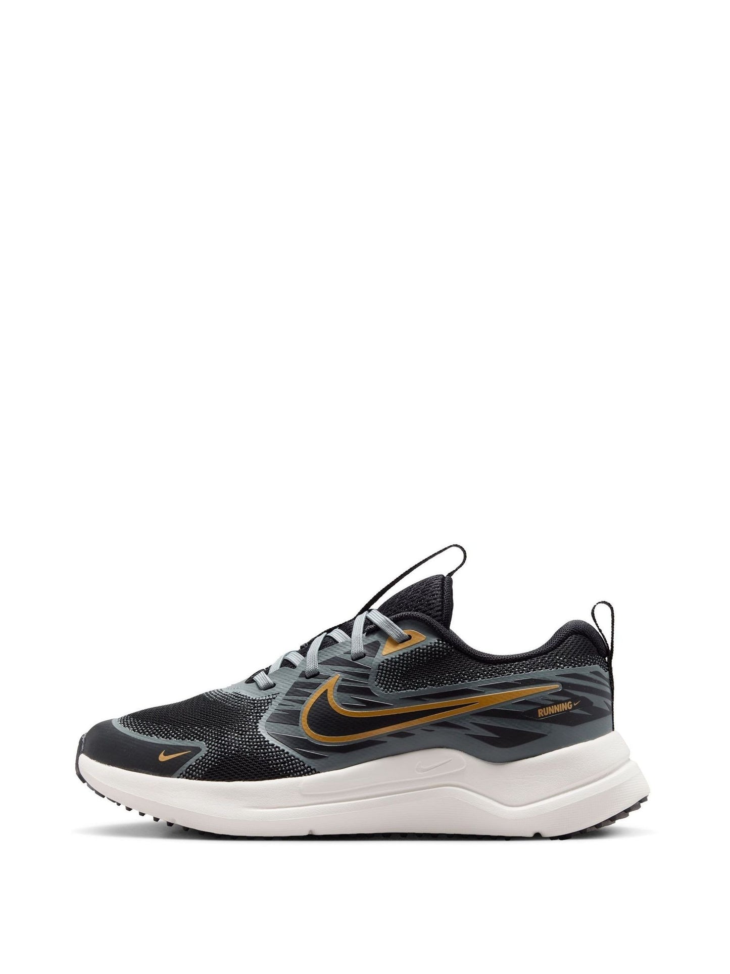 Nike Black/Gold Youth Cosmic Runner Trainers image 2