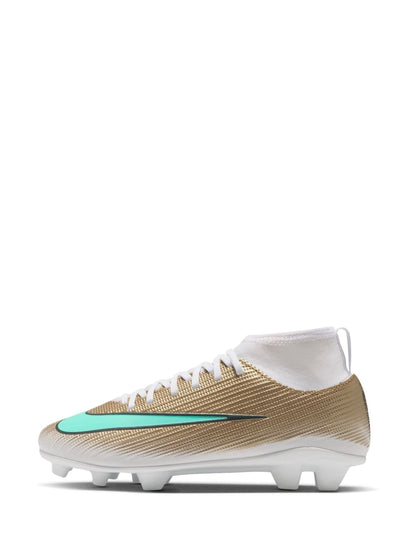 Dsiney Kidz - Nike Metallic Gold Jr. Mercurial Superfly 11 Club Kylian Mbappé Multi Ground Football Boots image 2